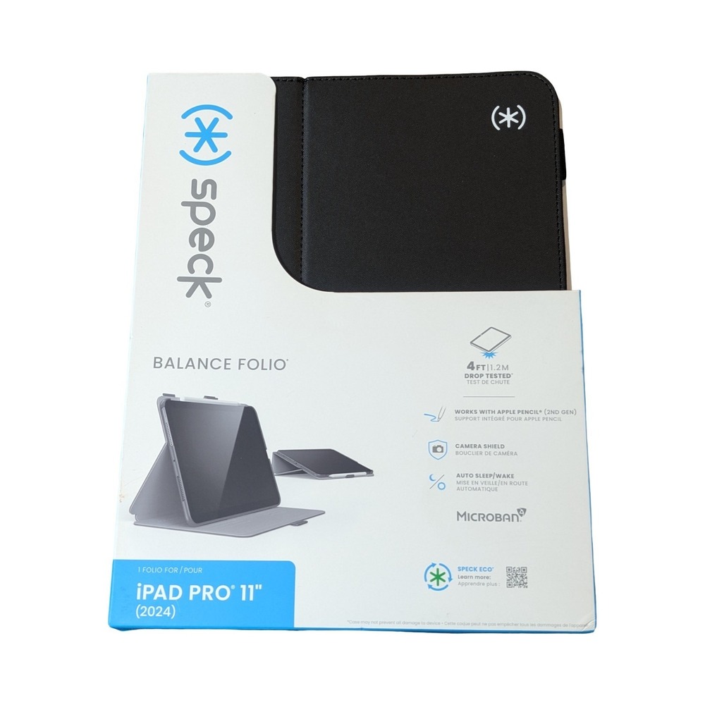 BbN‎ Speck iPad Pro 11" (2024) Balance Folio ( Black ) New